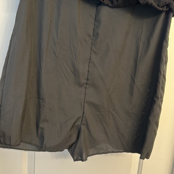 Rose Plum Black Eyelet Dress, Size Medium, New without tags - Picture 4 of 4